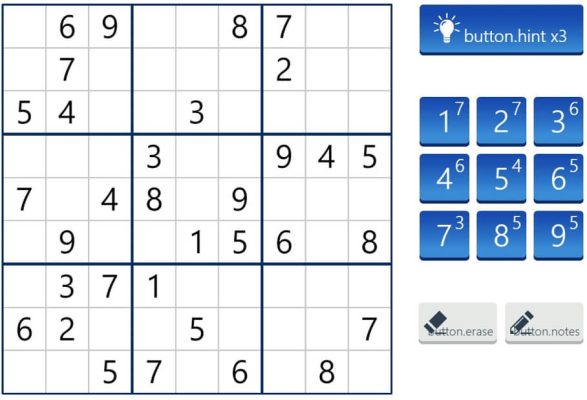 Microsoft Sudoku